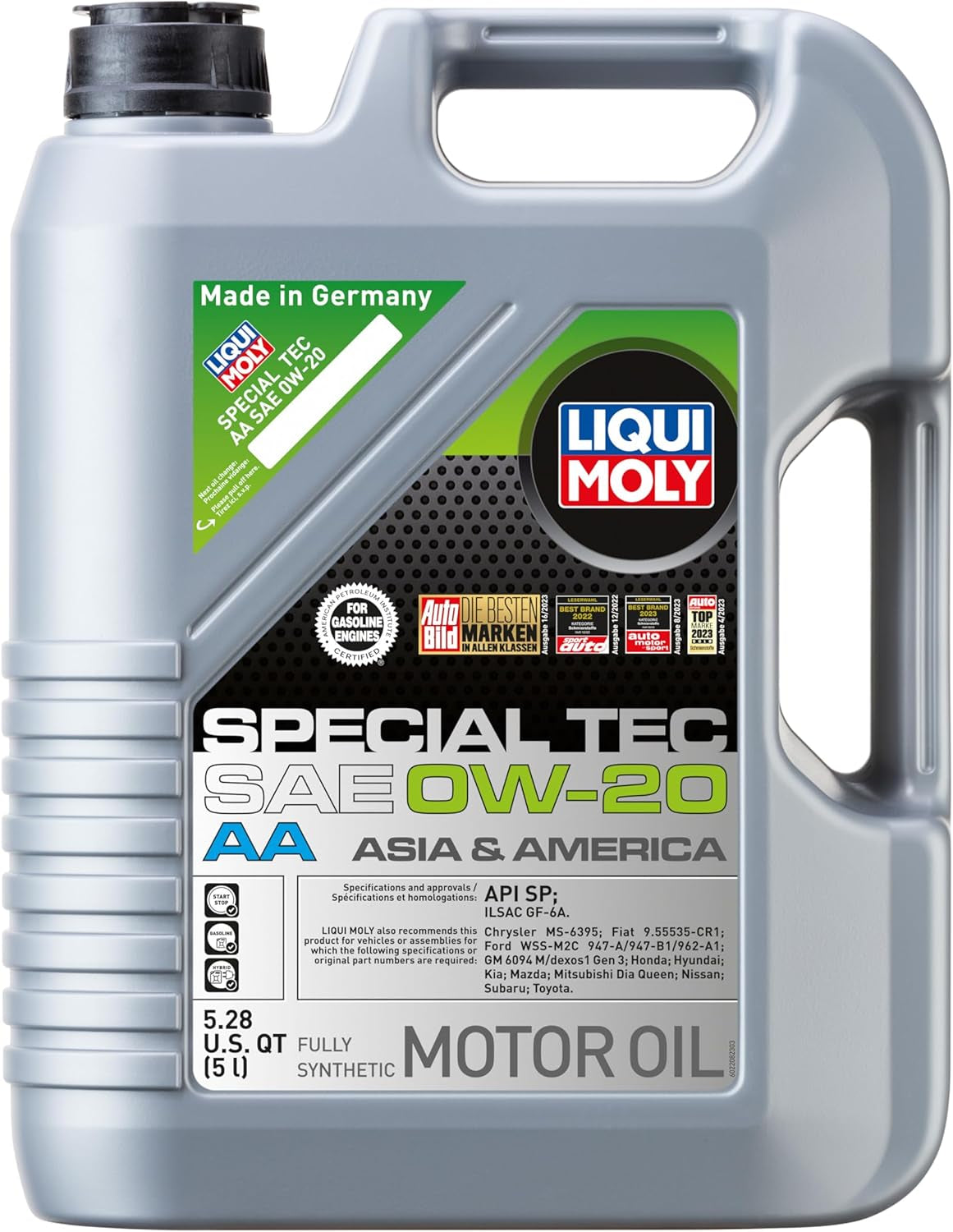 Liquimoly 2208 0W-20 Special Tec AA Motor Oil, 5 L