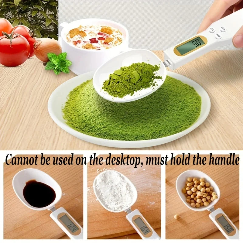 Spoon Scale, Measuring Spoon Scale, Food Scale, Mini Electronic Scale, Ingredient Scale, Cat Food