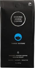 - Three Sisters Blend ;Ground 100% Arabica Coffee ; Medium Roast ; All Organic & Fairtrade ; 284 G