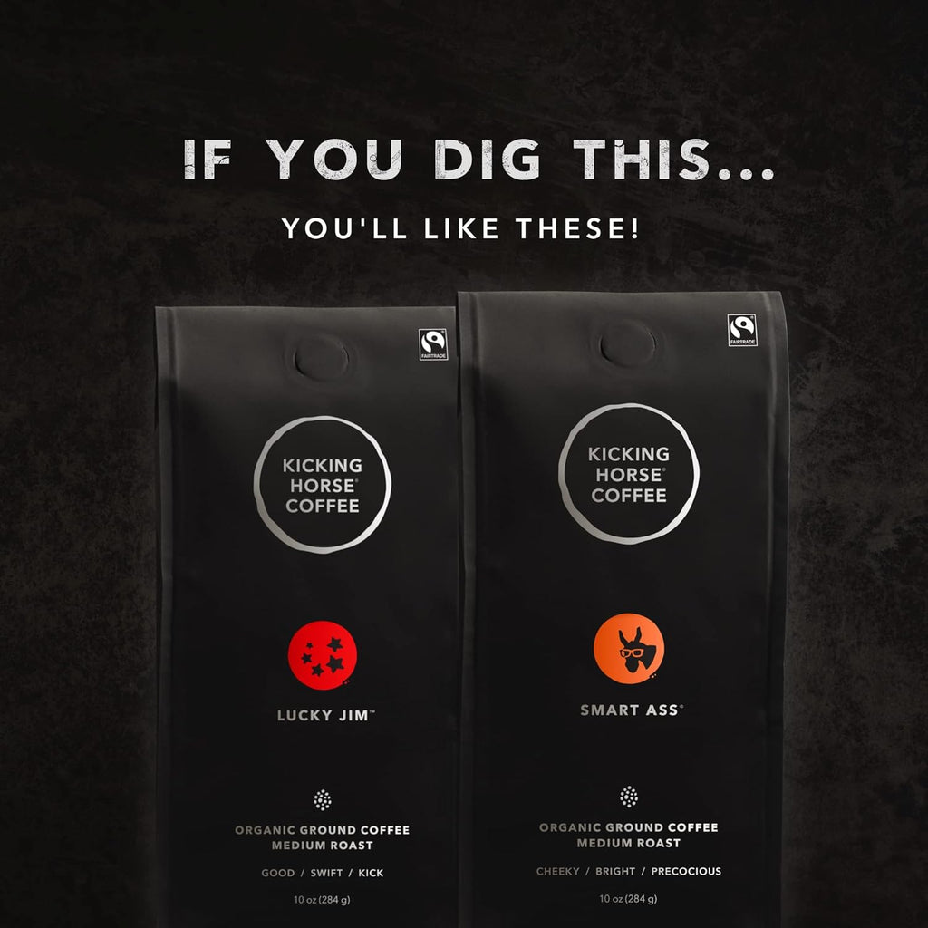 - Three Sisters Blend ;Ground 100% Arabica Coffee ; Medium Roast ; All Organic & Fairtrade ; 284 G