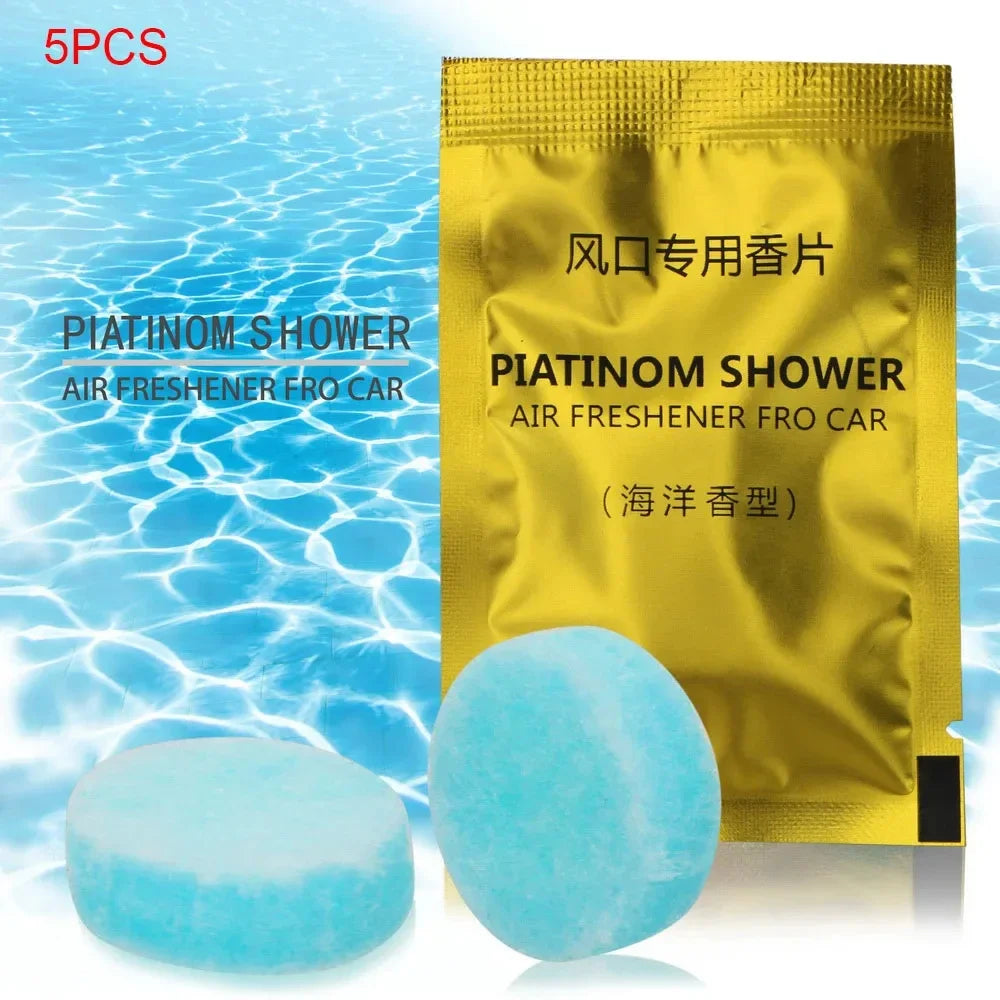 Car Air Fresheners Refills Air Vent Clip Flavor Replacement Set Solid Fragrance Scent Auto Air Freshener Refill Tablets