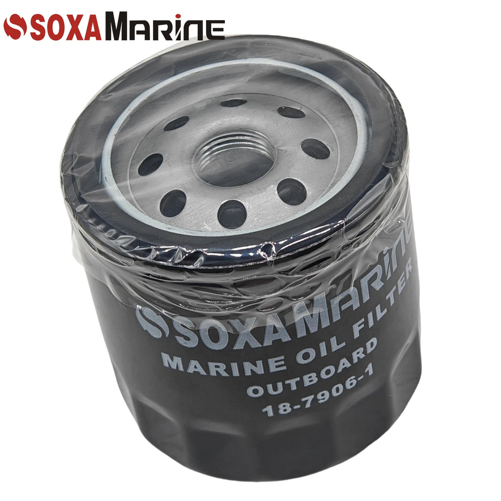Marine Outboard Oil Filter for Yamaha 150 175 200 225 250 HP for Mercury 225HP Engine 35-8226267 822626Q15 69J-13440-01 18-7906