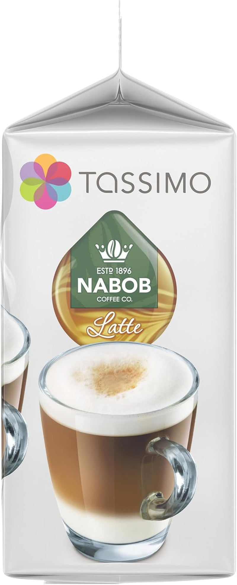 Nabob Latte Coffee Single Serve T-Discs, 8 Ct Box
