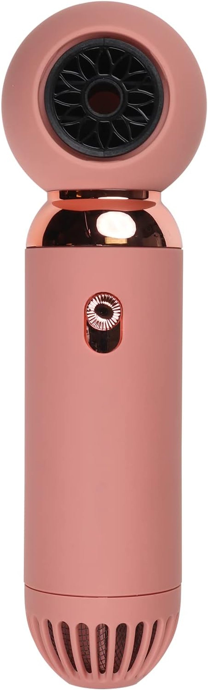 Too Cute Compact Hair Dryer - Lightweight, Portable Blow Dryer with High or Low Settings - Negative Ionic Technology - Rose Gold - 1 Pc