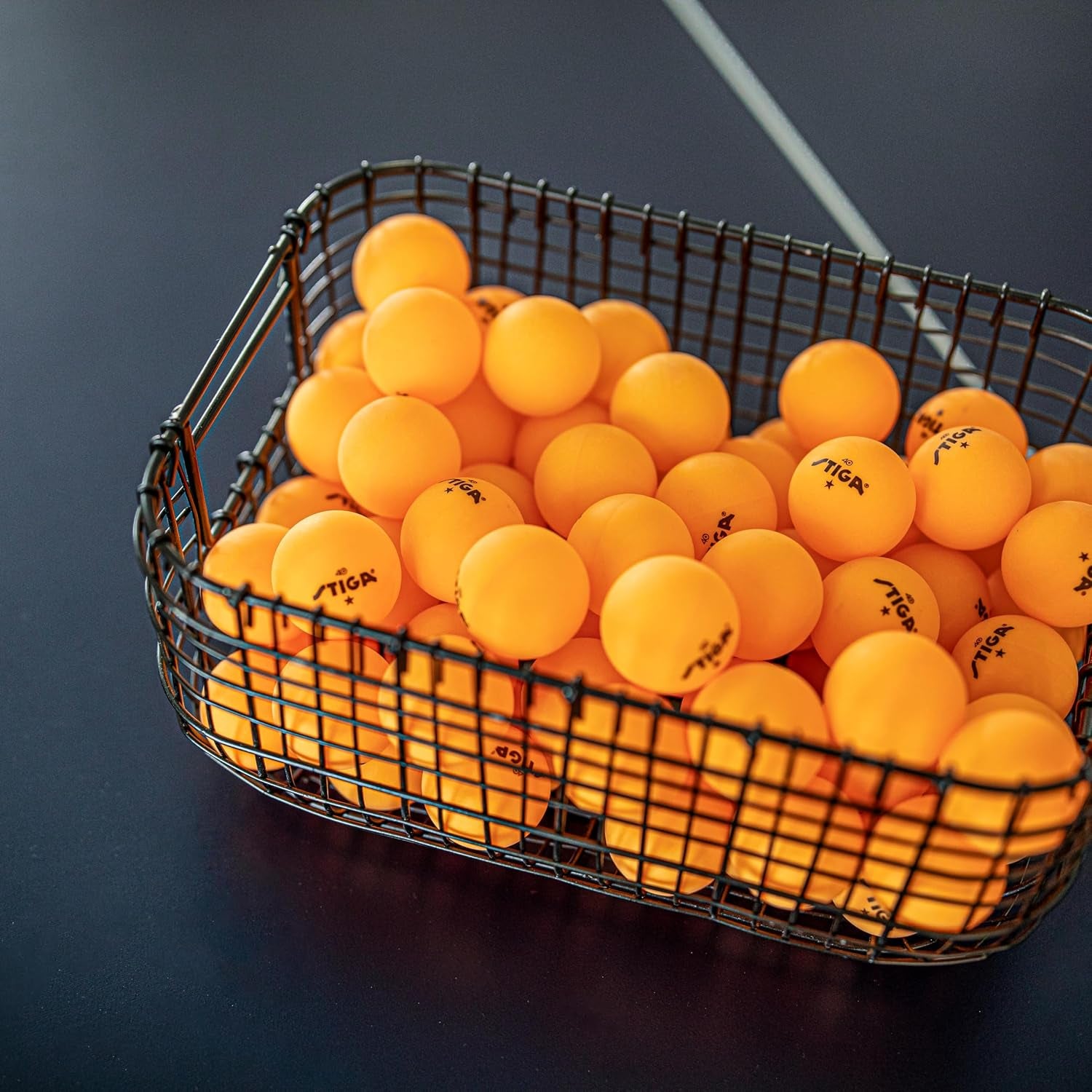 Ping Pong Balls – 46Pk Orange 1-Star Table Tennis Balls, Official Size 40Mm ABS Balls, Ultimate Durability for Indoor/Outdoor Ping Pong Tables