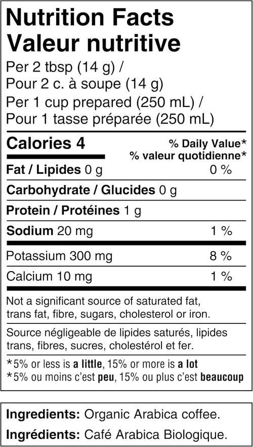 , Whole Bean, 1 Lb - Certified Organic, Fairtrade, Kosher Coffee, Grizzly Claw - Dark Roast, 454 G (Pack of 2)