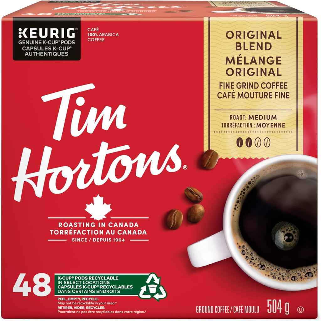 Original Coffee Blend, Single Serve Keurig K-Cup Pods, Medium Roast, 48 Count