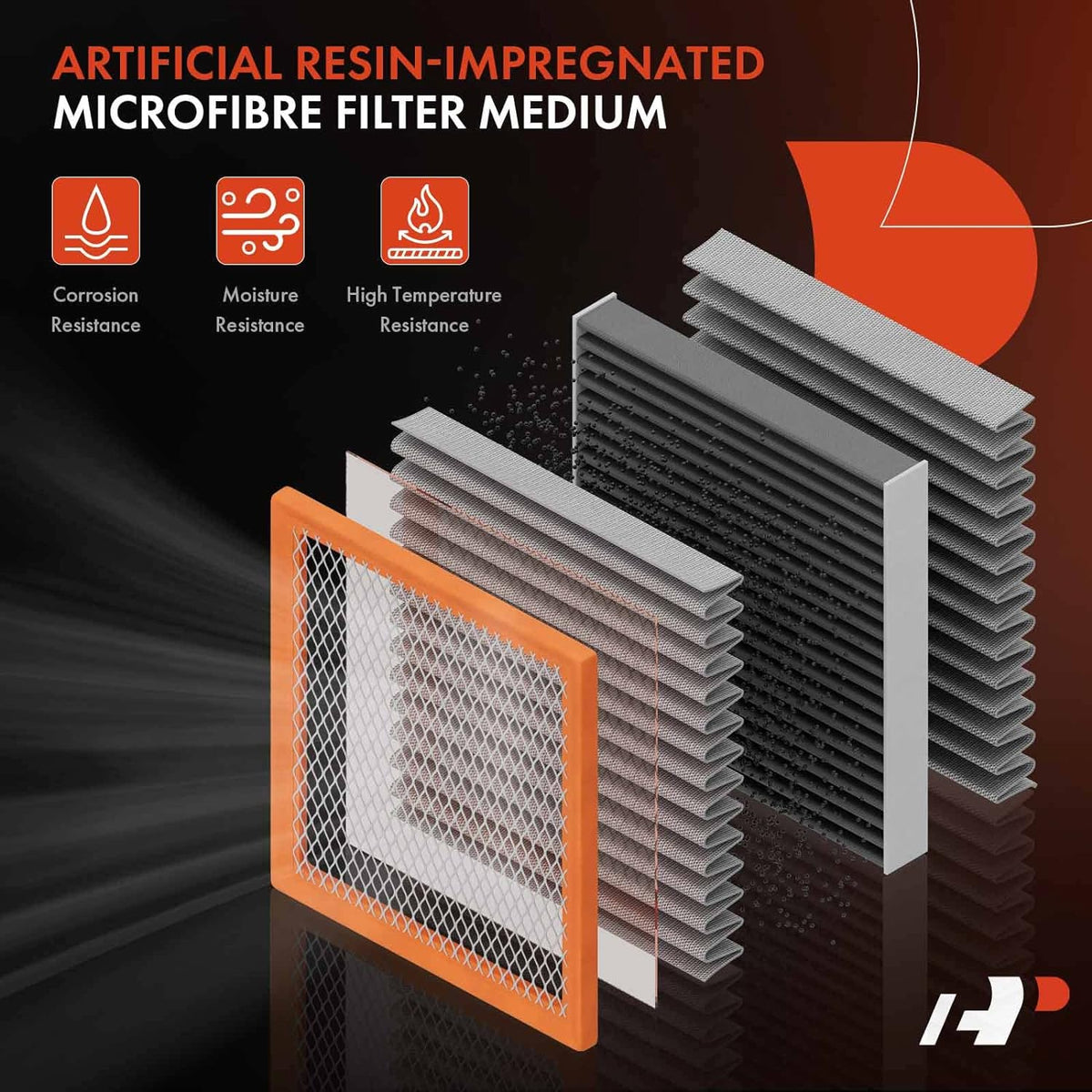 2-PC Engine Air Filter Compatible with Chevrolet & Buick | for Chevrolet Trax 2024, Trailblazer 2021-2023 & Buick Encore GX 2020-2024, 1.2L 1.3L, Replaces 42712666, A21546